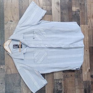 Billabong Short sleeve button up shirt sz Large Men's